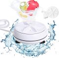 Mini Washing Machine Turbine Washing Machine Portable Turbo Washer for Travel Business Trip or College Rooms. 