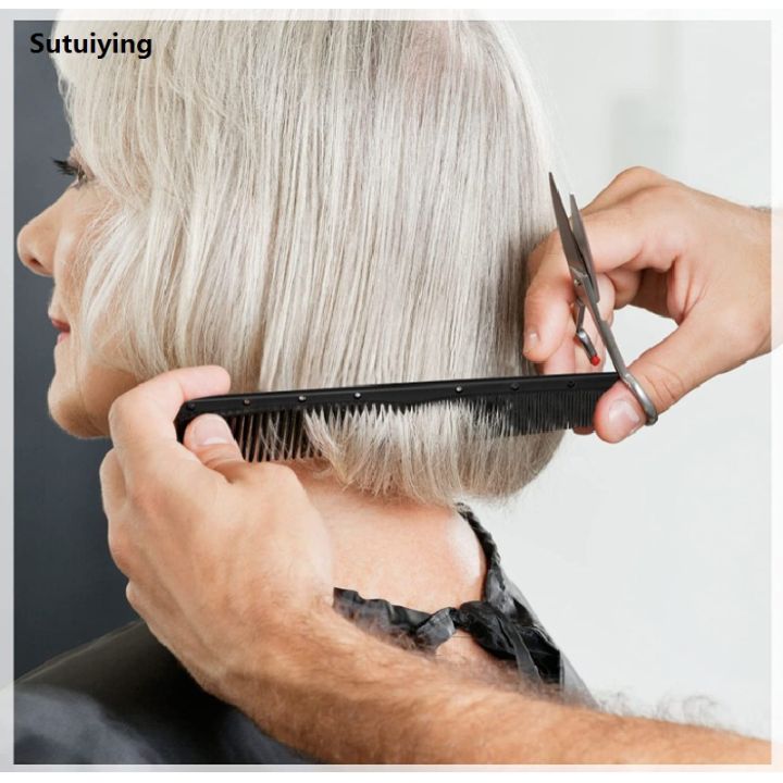 Sutuiying%205%20Pieces%20Fine%20Cutting%20Wide%20Tooth%20Hair%20Barber%20Carbon%20Fiber%20Salon%20Original%20Hairdressing%20Comb%20Heat%20Resistant%20Styling%20Grooming%20Comb%20-%20Image%206