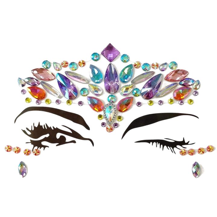 6%20Sets%20Face%20Gems%20Rhinestone%20Mermaid%20Face%20Jewels%20Tattoo%20-%20Face%20Crystal%20Stickers%20Tears%20Gem%20Stones%20Bindi%20Temporary%20Stickers%20-%20Image%205