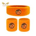 SuperRide Sports Wrist Protector Kids Sports Headband Wristband Set Breathable Sweat Absorbing Basketball Volleyball Wrist Protector for Boys. 