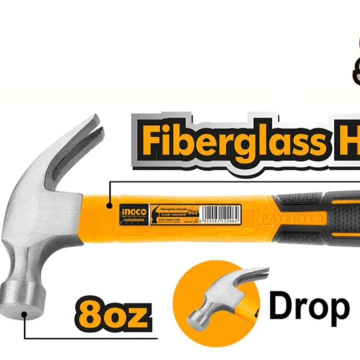 Claw Hammer 8oz/220g Hand Tools Hammers Ingco