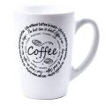 Luminarc Temp Opal New Morning Coffee Love Mug - 6pcs Set. 