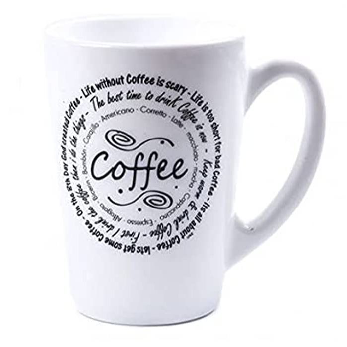 Luminarc Temp Opal New Morning Coffee Love Mug - 6pcs Set