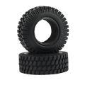 NAMUNY 4PCS 75MM 1.55Inch Tires Tyre for RC Crawler Car Axial Jr 90069 D90 CC01 LC70 MST JIMNY. 