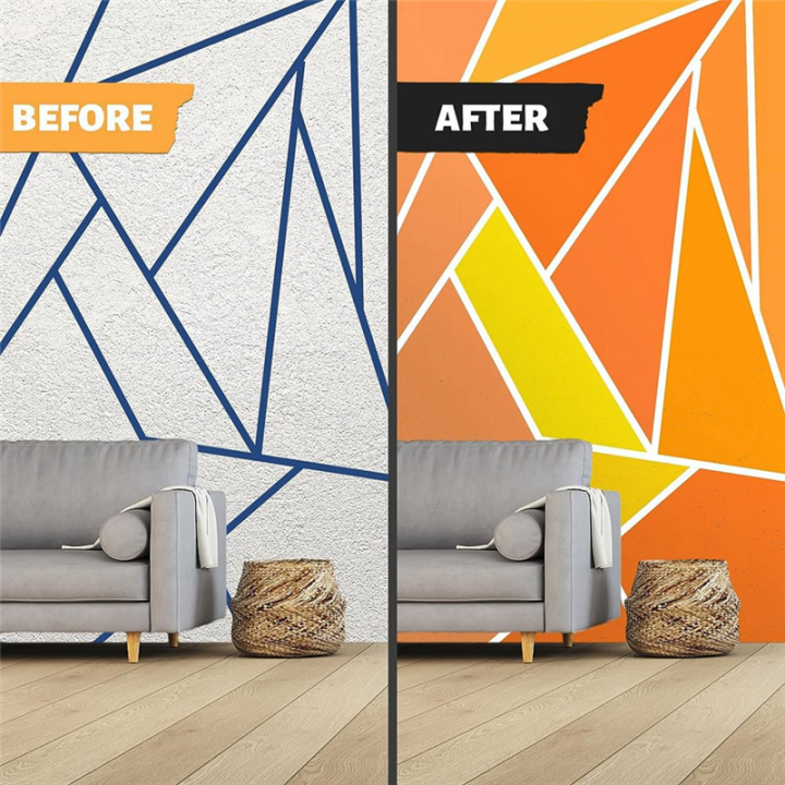 Blue%20Painters%20Tape%20Blue%20Tape%20for%20Painting%20Automotive%20Walls%20Packing%20Removable%20Free%20Residue,%204%20Rolls%20-%20Image%204