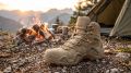 Tactical Waterproof, Outdoor & Hiking LOWA Shoes-Fashion Comfortable Casual Mid-Cut Boot. 