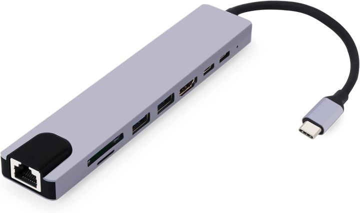 USB%20C%20HUB,%208%20in%201%20USB%20C%20Adapter%20with%204K%20HDMI%20-%20Image%202