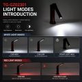 Professional 5 Gears COB LED Work Light Folding Rechargeable High-lumen Flashlight Magnetic Hanging Hook Portable Searchlight Outdoor,Repair. 