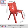 Bagmati Plastic Baby Chair Fancy Kids Chair Set of 02 Assorted Colors. 