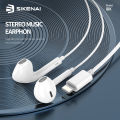 SIKENAI I8X Earphone | 1.2m Long | Lightning Connector | Stereo Music And Best Gaming Experience | Crystal Clear Audio For Calls | Light Weight And Comfortable | Good Wire With High Durability | Bluetooth Popup Via Link - LanizHub. 