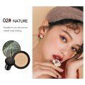 Ocheal BB Cream Air Cushion Compact Make Up Foundation Concealer Cream for Face Cosmetics Makeup Mushroom Head Puff. 