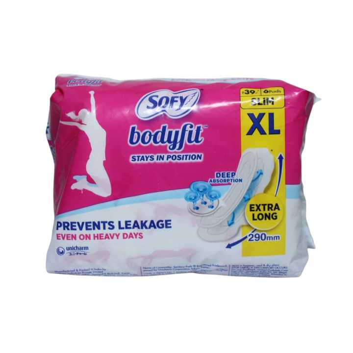 Sofy Slim Extra Long XL 6 Pads 290mm