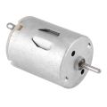 JAERBEE 8000RPM 9V 68mA High Torque Magnetic Cylindrical Mini DC Motor Silver. 