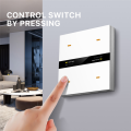 ARELENE Tuya Zigbee Smart Scene Switch Lighting Smart Control Scene Control Switch Panel Smart Socket Smart Switch 485 86 Box A. 