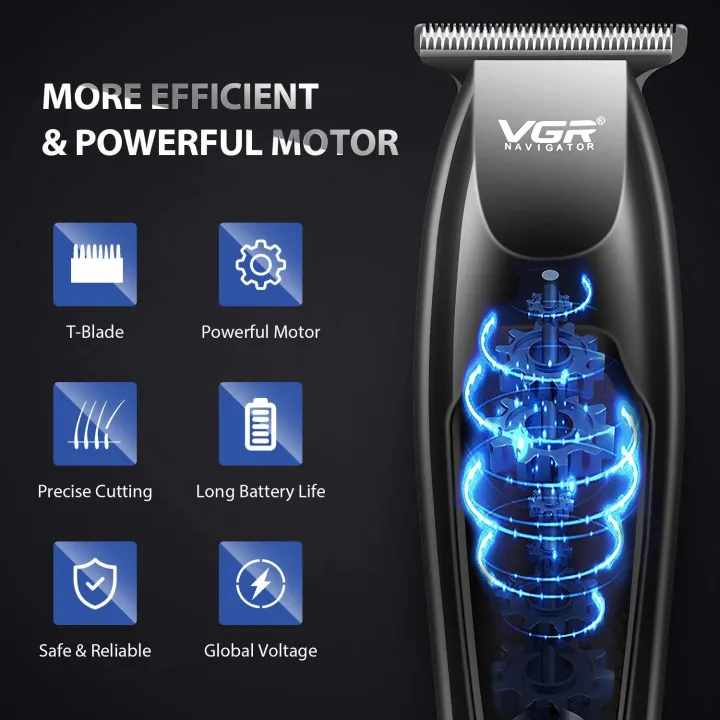 VGR%20V-070%20Professional%20Hair%20Trimmer%20Personal%20Electric%20Hair%20Clipper%20Rechargeable%20Strong%20Steel%20Cutting%20Head%20With%20LED%20Display%20-%20Image%206