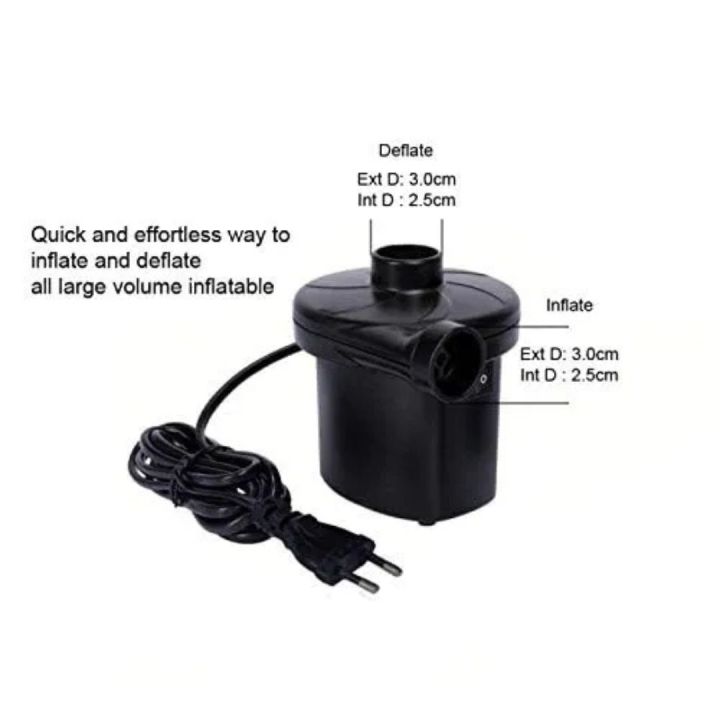Quick Inflate – Powerful Electric Air Pump for All Inflatables | Daraz ...
