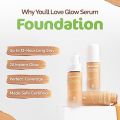 mamaearth Glow Serum Foundation-Beige Glow. 