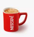 Nescafe Red Ceramic Tea Cup Coffee Mug 250 ml. 