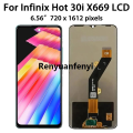 Renyuan Original For Infinix Hot 30i Hot30i NFC X669 X669C X669D LCD Display Special Touch Screen Digitizer For infinix Hot 30 hot30 X6831 LCD. 