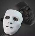 Halloween Mask White Full Face. 