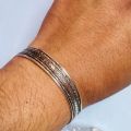 Simple Metal Bracelet. Adjustable Unisex Bracelet. 
