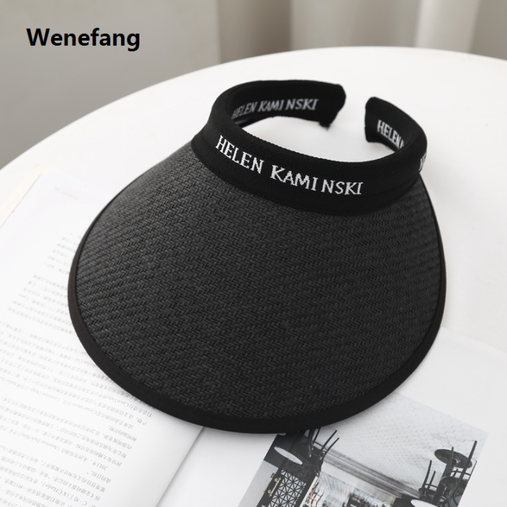 Wenefang%202025%20New%20Design%20Ladies%20Sun%20Hat%20with%20UPF%2050+%20UV%20Protection%20Large%20Brim%20Profesional%20Black%20Lining%20Empty%20Top%20Summer%20Hat%20for%20Riding%20Running%20Hiking%20-%20Image%207