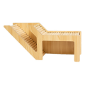 JAERBEE Washable Hamster Hidden Wooden Hamster House Small Pet Castle with Rock Climb Ladder Dwarf Mouse Pet,Arch Bridge Tunnel. 