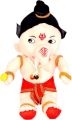 Bal Ganesh Ganpati Teddy Bear Soft Stuffed Plush Toy Kid Children Birthday Gift - 11 Inch (Multicolor). 