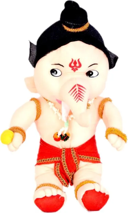 Bal%20Ganesh%20Ganpati%20Teddy%20Bear%20Soft%20Stuffed%20Plush%20Toy%20Kid%20Children%20Birthday%20Gift%20-%2011%20Inch%20(Multicolor)%20-%20Image%202