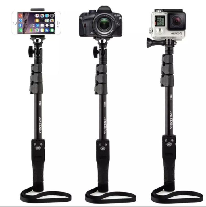 Yunteng Yt-1288 Selfie Stick With Upgraded Holder