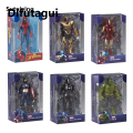 Difutagui Fifty percent discount Sutuiying 10cm marvel figure legends collection SpiderMan Thanos Iron Man Spider Original Captain Thor Hulk avenger action decoration toy kids gift. 