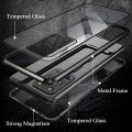 Magnetic Double Sided Glass Case For Samsung S20 FE S10 E S9 S8 S21 S30 Note 20 10 9 8 Plus Ultra Lite A51 A71 A50 A70 M51 M21. 