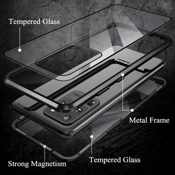 Magnetic%20Double%20Sided%20Glass%20Case%20For%20Samsung%20S20%20FE%20S10%20E%20S9%20S8%20S21%20S30%20Note%2020%2010%209%208%20Plus%20Ultra%20Lite%20A51%20A71%20A50%20A70%20M51%20M21%20-%20Image%204