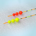 50pcs Floating Bobbers Fishing Fluorescent Drift Ball Fishing Float Foam Balls Cologo. 