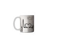 Coffee Lover Heartbeat Printed Ceramic Mug – Coffee Beats for Coffee Lovers. 