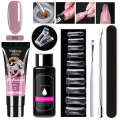 ml7-piece Crystal Extension Glue Set Straight Hair Nail Art Tools. 