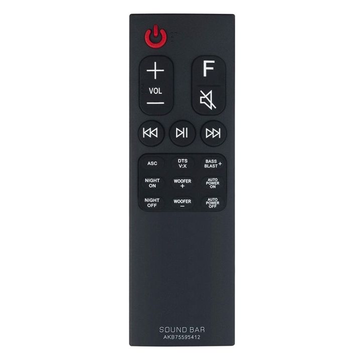 AKB75595412 Remote Control Sound Bar Remote Control SK5 Remote Control ...