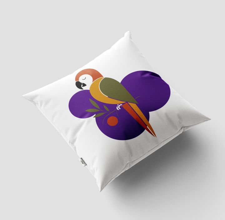 Peacock%20&%20Parrot%20Printed%20Decorative%20Cushion%20Covers%20with%20Fillings%E2%80%93%20Set%20of%204%20-%20Image%202
