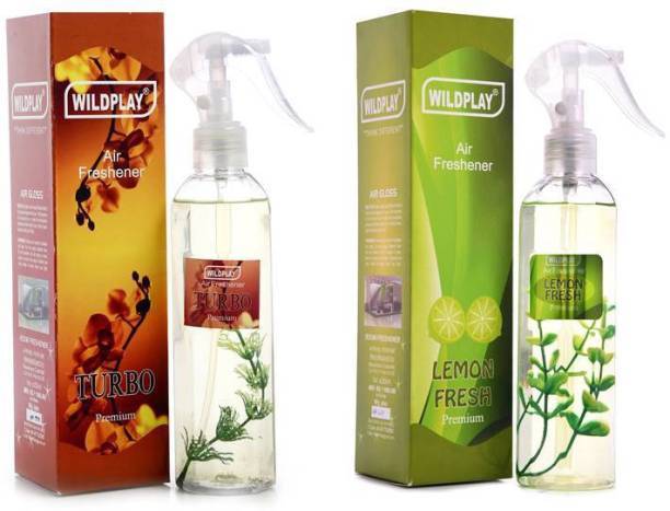 WILDPLAY Turbo and lemon Air freshener/Room spray