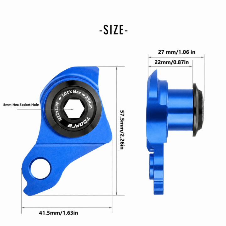 Durable%20Aluminum%20Alloy%20UDH%20Derailleur%20Hanger%20Easy%20To%20Install%20CNC%20Machined%20Bike%20Tail%20Hook%20M12%20X%201.0P%20and%20M12%20X%201.5P%20Lightweight%20Bike%20Derailleur%20Hanger%20Spare%20Part%20for%20Riders%20-%20Image%202