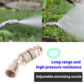 1Pc Brass Atomization Nozzle Adjustable Distance Spray Garden Medicine Cleaning Machine Agricultural Electric Sprayer Nozzle Cologo. 