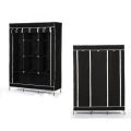 DIY Metal Cloth Wardrobe – 3 Layer Portable Storage Shelf Rack with Non-Woven Fabric, Foldable & Fancy Design | Cloth Daraz. 