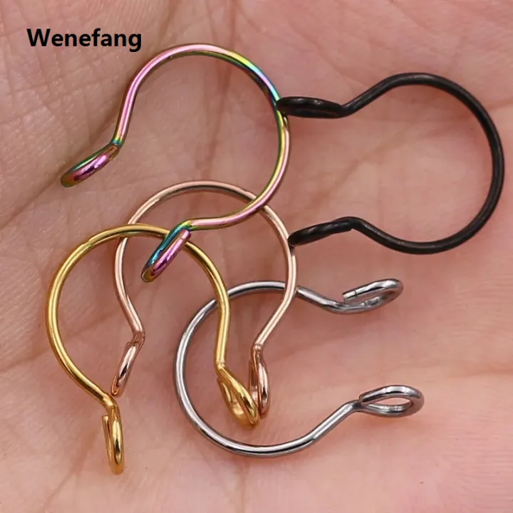 Wenefang%201Pc%2010mm%20Zircon%20Septum%20Piercing%20Nose%20Ring%20Hoop%20nose%20For%20Girl%20Men%20Faux%20Body%20Clip%20Rings%20non%20Body%20Jewelry%20Non-Pierced%20-%20Image%205