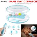 Wenefang Electric Baby Nail File Clippers Trimmer Luxury Toes Trim Nails Polish Care Toddler. 