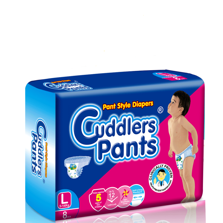 Cuddlers Diaper Large - 8 Pcs