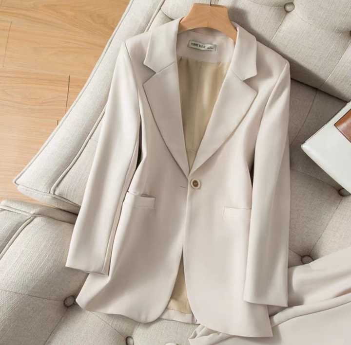 Blazer Korean Summer Jacket Blazer Ladies Spring Summer Jackets
