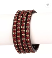 Glass Bala Bangle Set  (Pack of 4) For Women. 