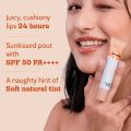 Chemist At Play Peach Tinted Lip Balm for Dark, Dry, Chapped and Pigmented Lips| Gives 24 hours moisturization| SPF 50 PA++++| Has 2% Kojic Acid, Hyaluronic Acid, ceramides & Peptides| 10gms. 