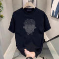 HOT Summer Pure Cotton High-quality Men's T-shirt, Daily Casual Trend Printing, Versatile Fashion Brand Comfortable Top. 