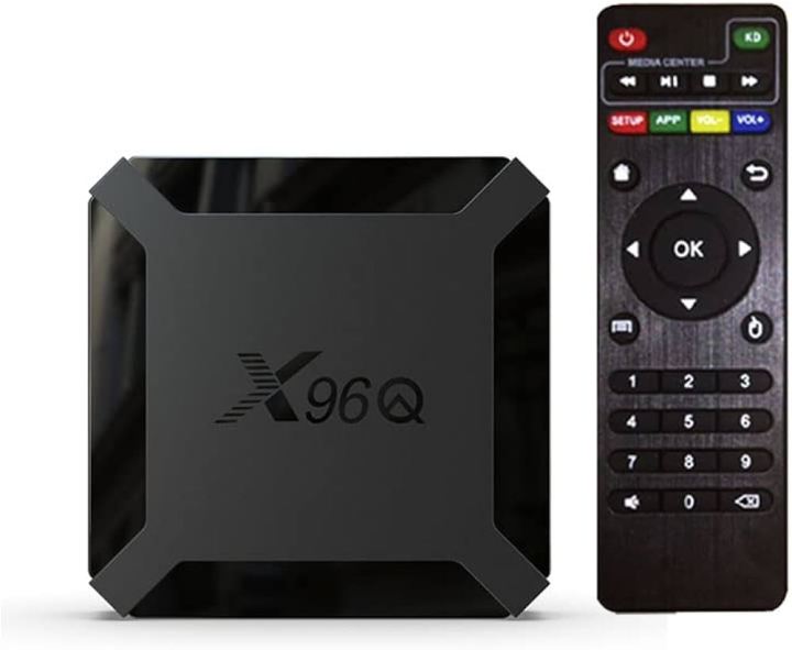 X96Q Smart TV Box Android 10.0 Allwinner H313 Quad-core UHD 4K Media Streamer (2 Gb 16Gb Rom)